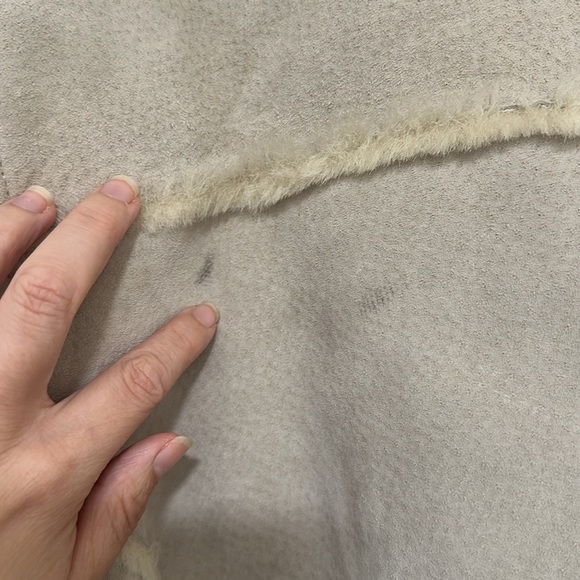 ALDO | Suede Leather Sherpa Lined Jacket - Picture 6 of 8